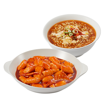 마성떡볶이 + 마성라면