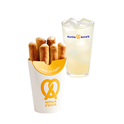 크림치즈스틱 + 레몬에이드